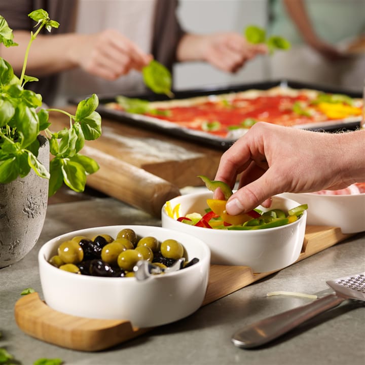 Pizza Passion Servierschale 4 Teile, Bambus Villeroy & Boch