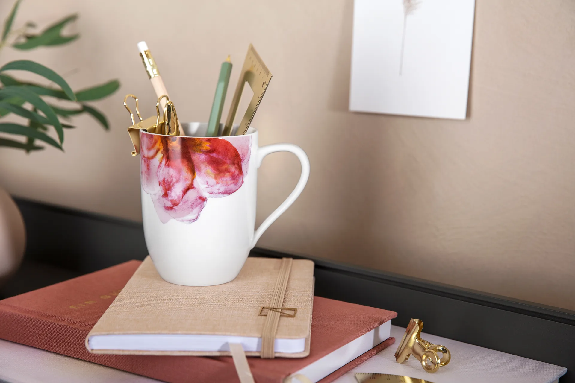 Rose Garden Tasse 34 cl, Weiß Villeroy & Boch