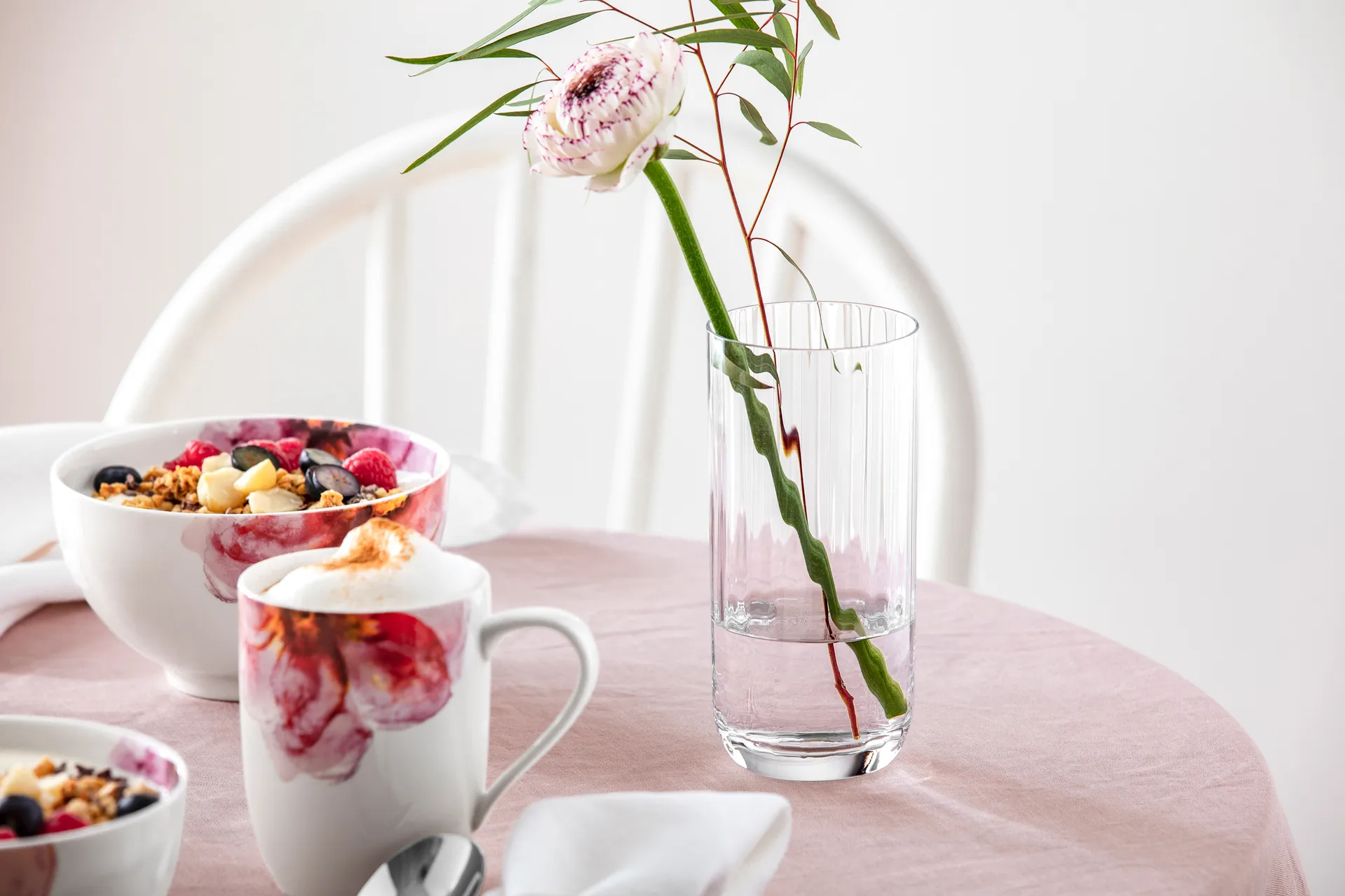 Rose Garden Tasse 34 cl, Weiß Villeroy & Boch