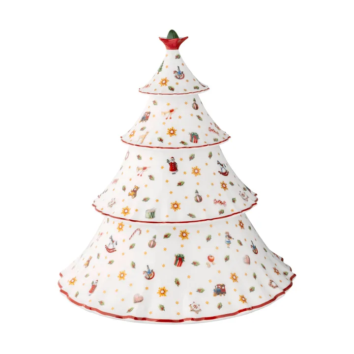 Toy's Delight Dose Holz - Weiß-Rot, 4-teilig - Villeroy & Boch
