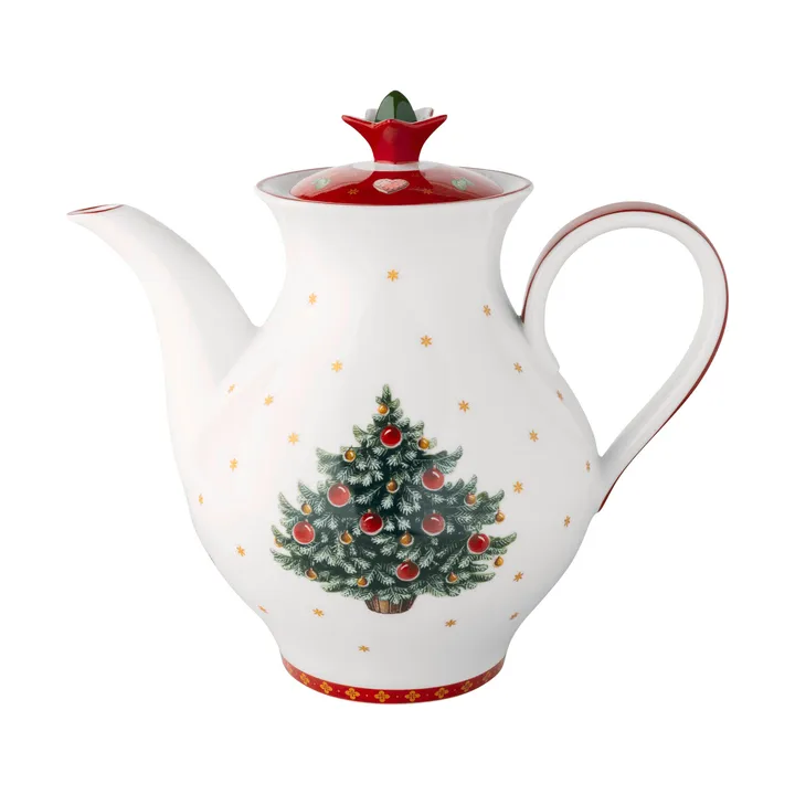 Toy's Delight Kaffeekanne - Weiß-Rot, Holz, 1,6 l - Villeroy & Boch