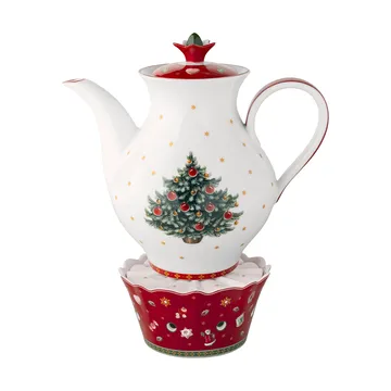 Toy's Delight Kaffeekanne - Weiß-Rot, Holz, 1,6 l - Villeroy & Boch