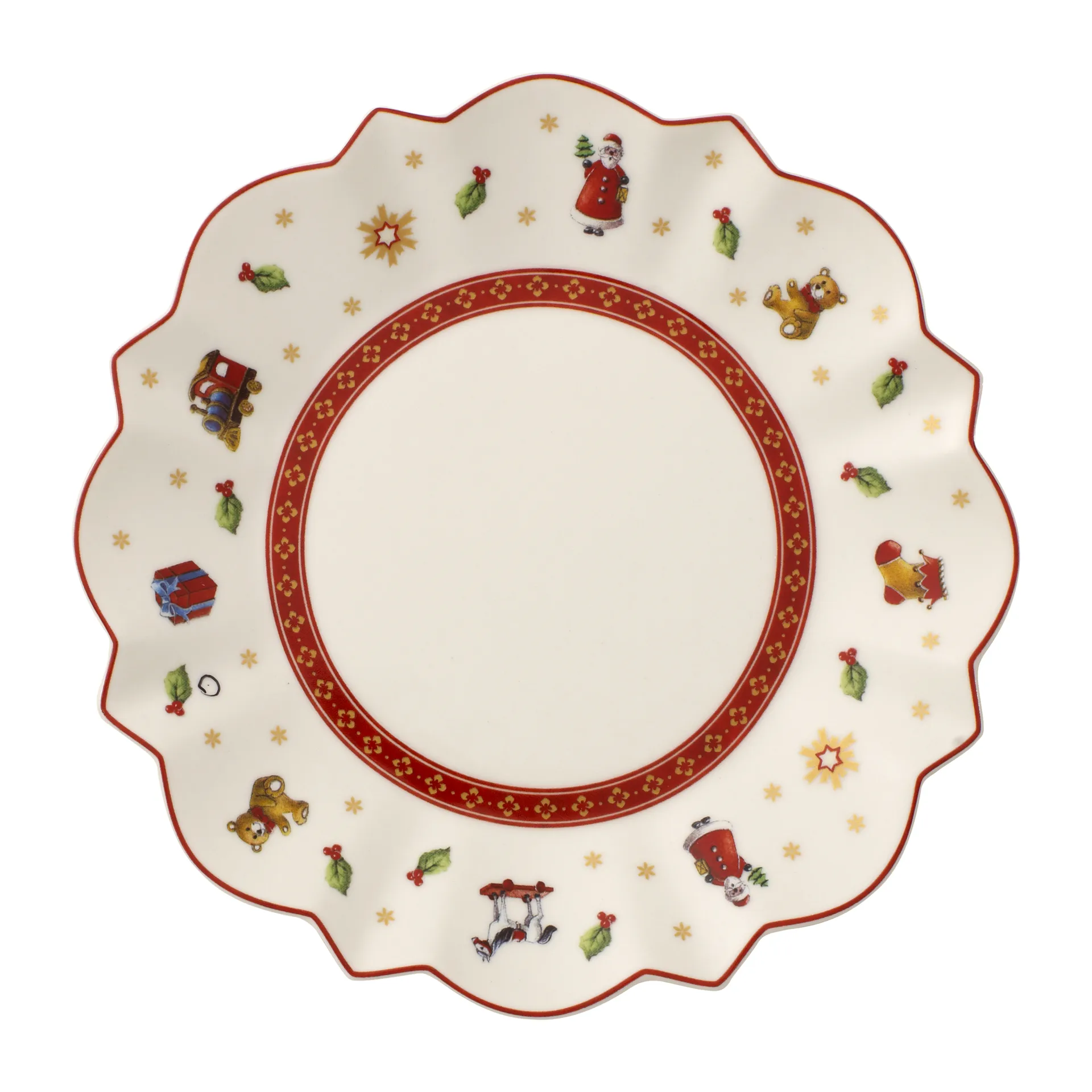 Toy's Delight kleiner Teller Ø18cm, Weiß-rot Villeroy & Boch