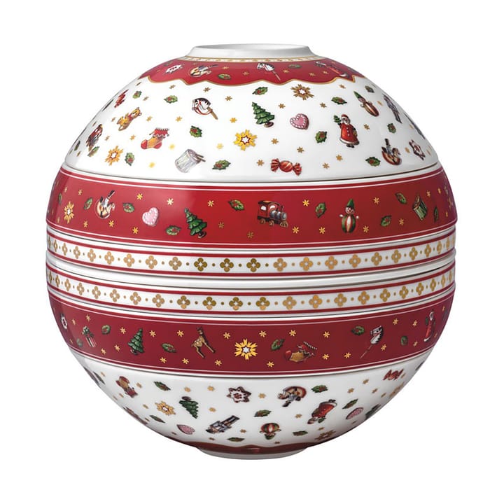 Toy's Delight La Boule Service 7 Teile, Weiß-rot Villeroy & Boch