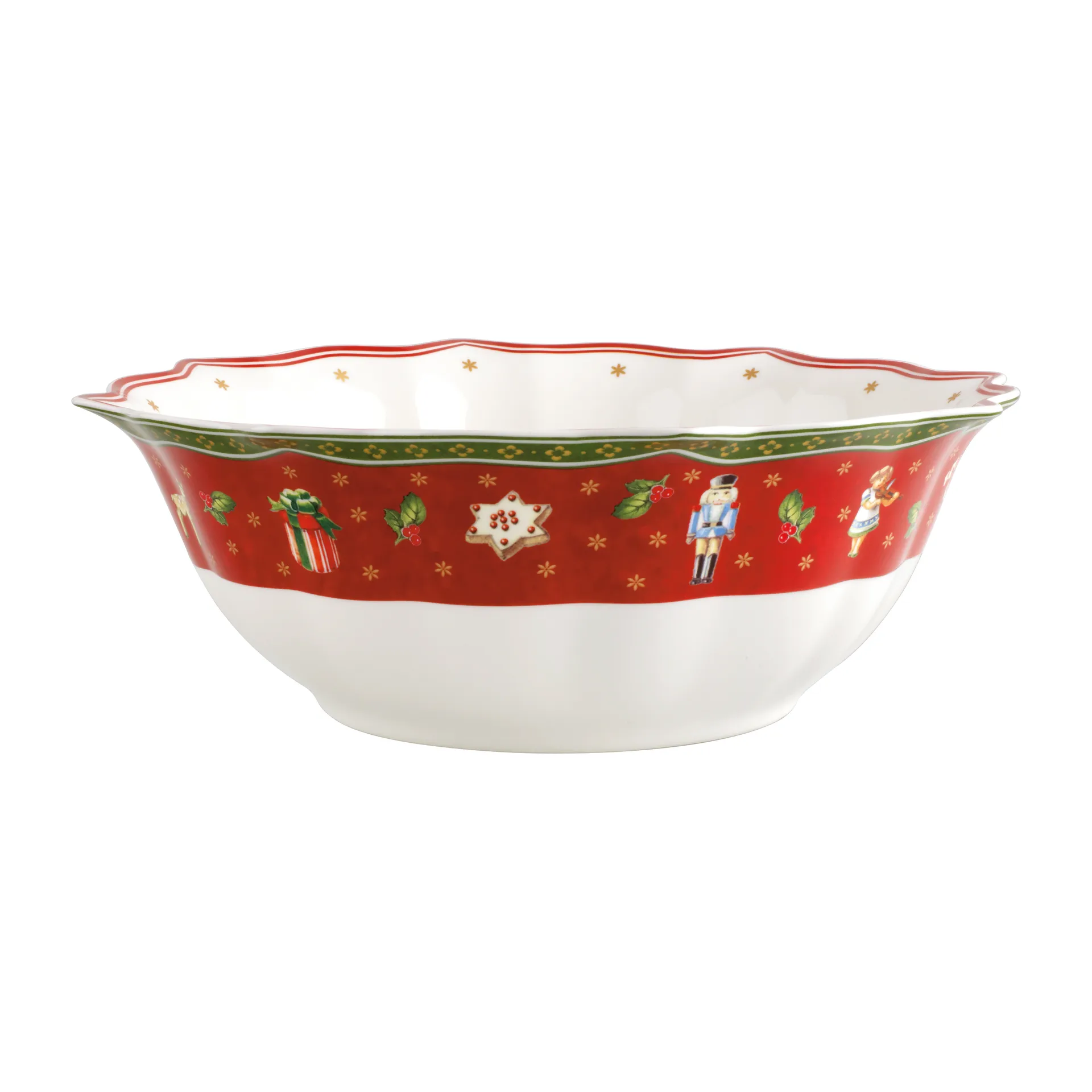 Toy's Delight Salatschale Ø31,5cm, Weiß-rot Villeroy & Boch