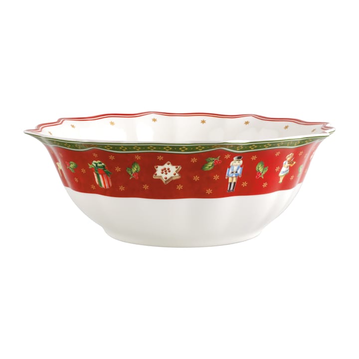 Toy's Delight Salatschale Ø31,5cm - Weiß-rot - Villeroy & Boch