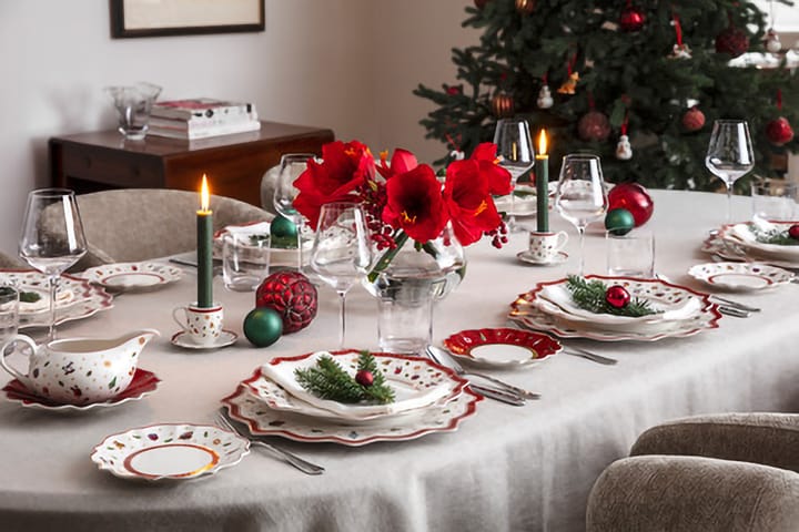 Toy's Delight Saucenkanne 50 cl mit Untertasse, Weiß-rot Villeroy & Boch