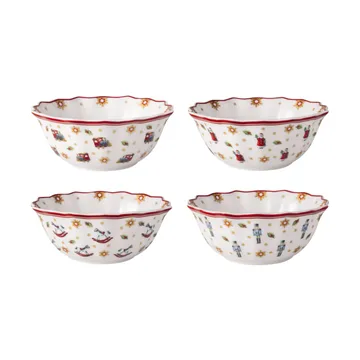 Toy's Delight Schale 4-teilig - Weiß-rot - Villeroy & Boch