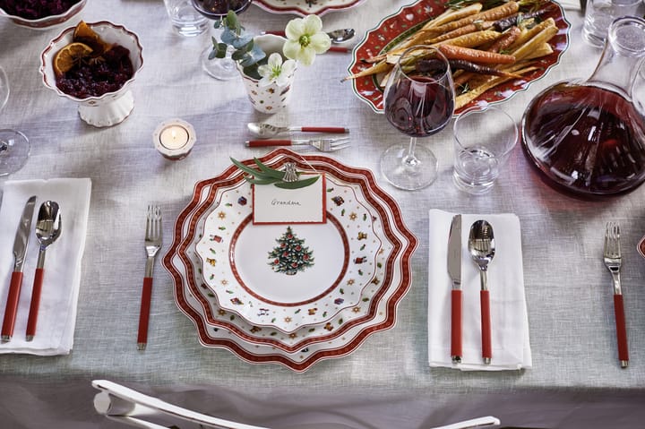 Toy's Delight Teller Ø24cm, Weiß-rot Villeroy & Boch