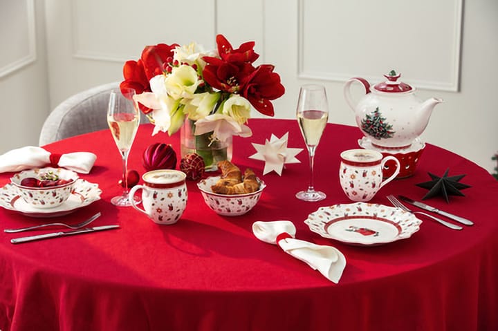 Toy's Delight Teller 4-teilig, Weiß-rot Villeroy & Boch