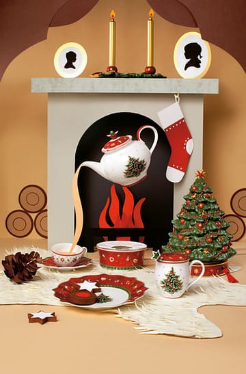 Toy´s Delight Weihnachtsbaum mit Musikbox - Weiß-rot - Villeroy & Boch