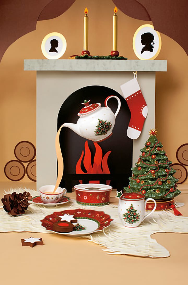 Toy´s Delight Weihnachtsbaum mit Musikbox, Weiß-rot Villeroy & Boch