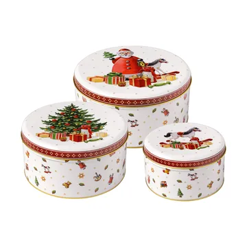 Winter Collage Accessories Keksdose 3er-Pack - Weiß - Villeroy & Boch