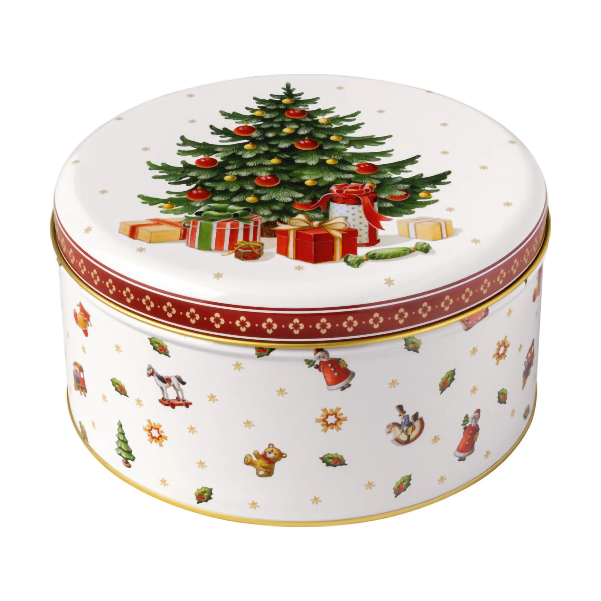 Winter Collage Accessories Keksdose 3er-Pack, Weiß Villeroy & Boch