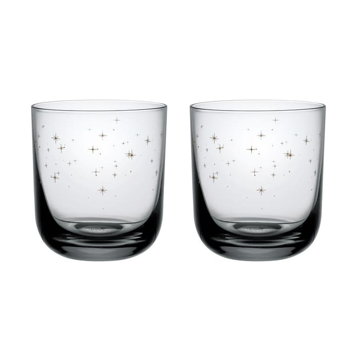 Winter Glow Glas 37 cl 2er Pack - Grau - Villeroy & Boch