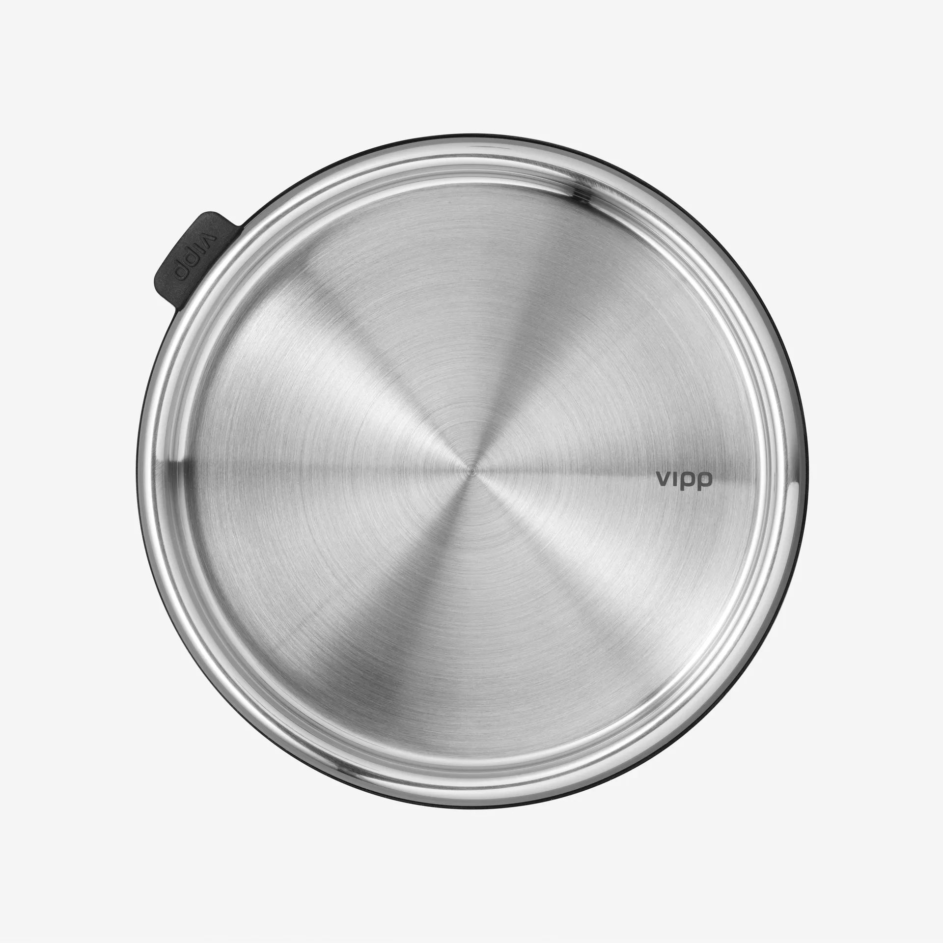 Vipp10 Verwahrungsdose Ø12 cm, Black Vipp