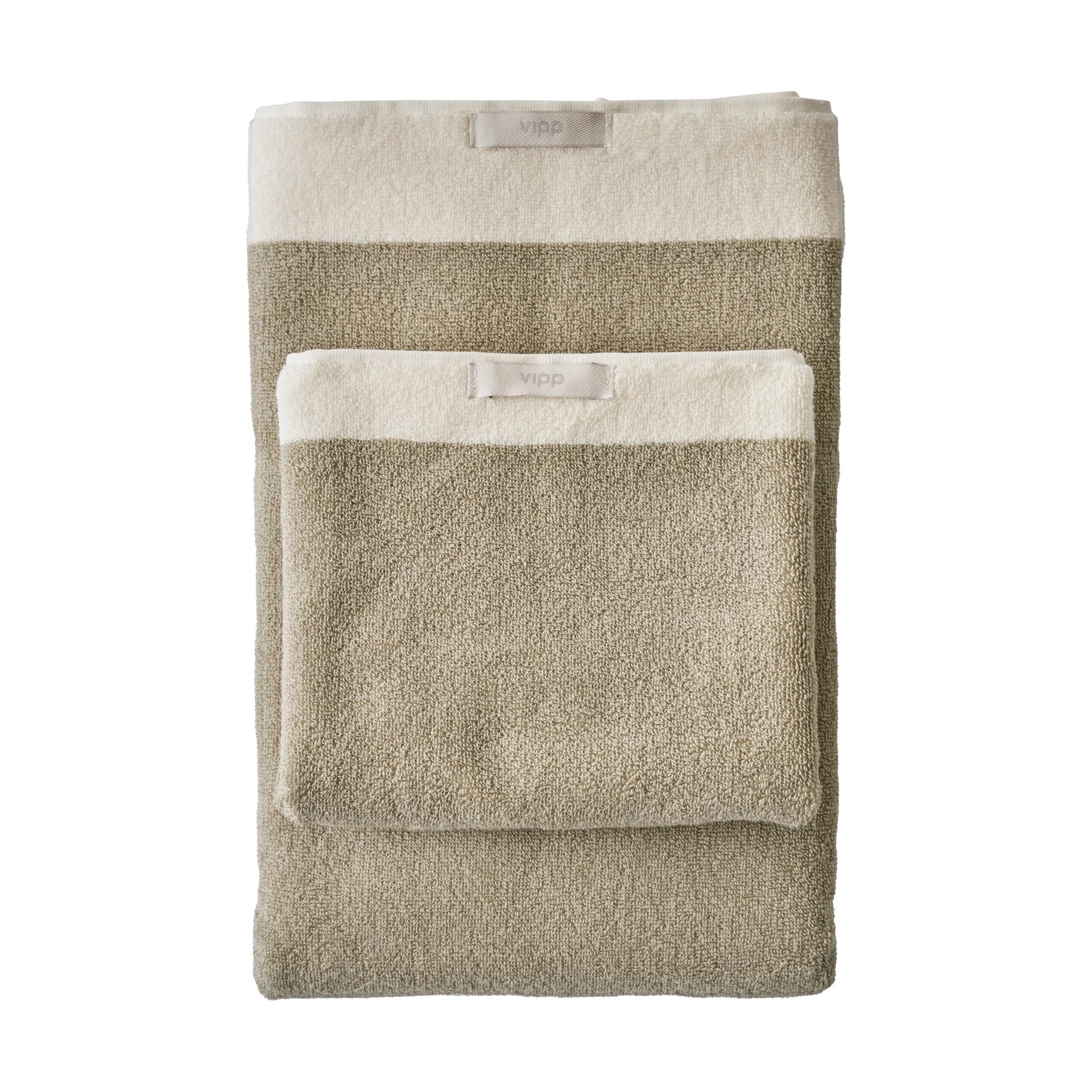 Vipp104 Badetuch, Khaki, 76x135 cm Vipp