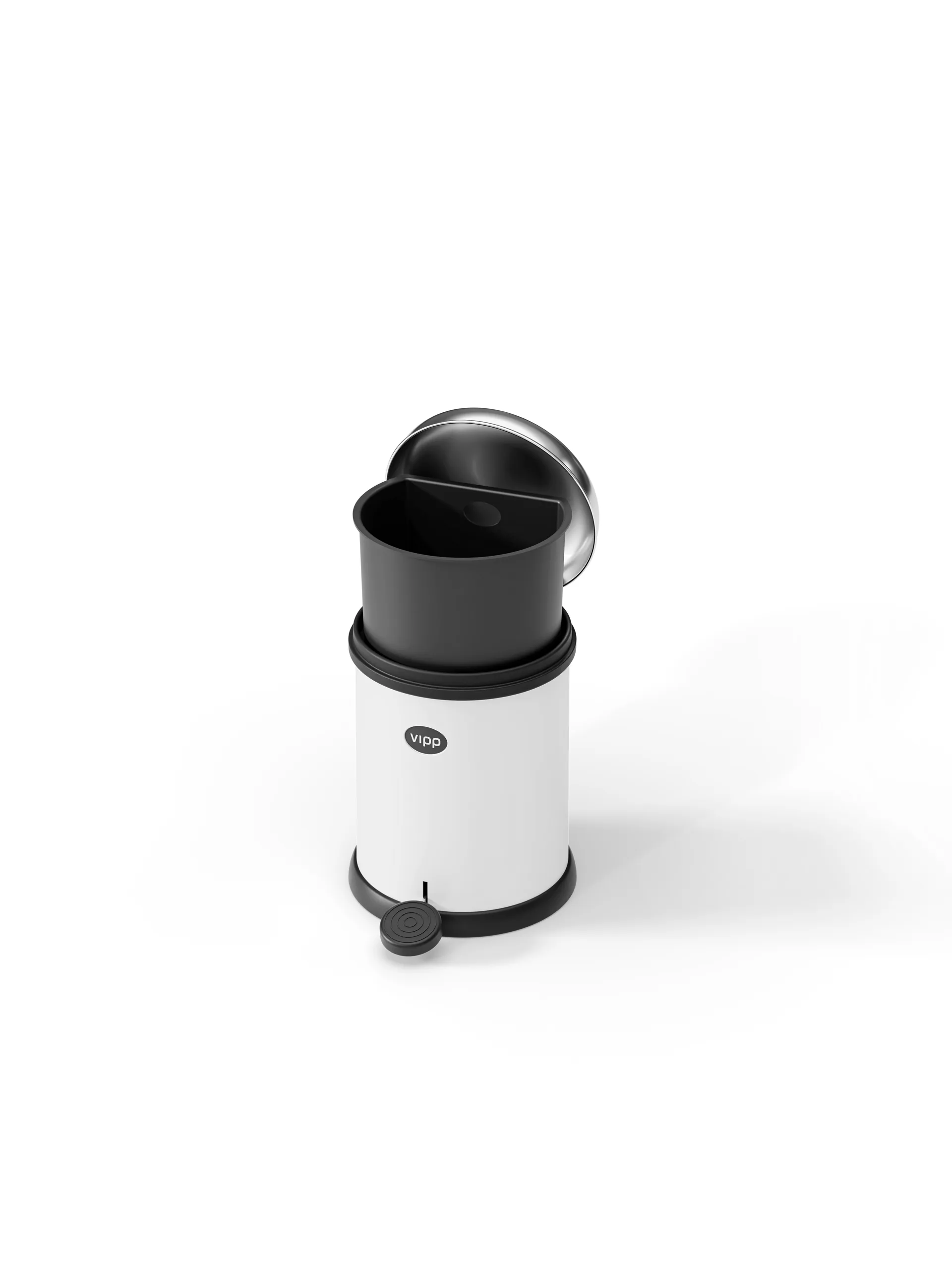 Vipp12 Treteimer 3 l, White Vipp