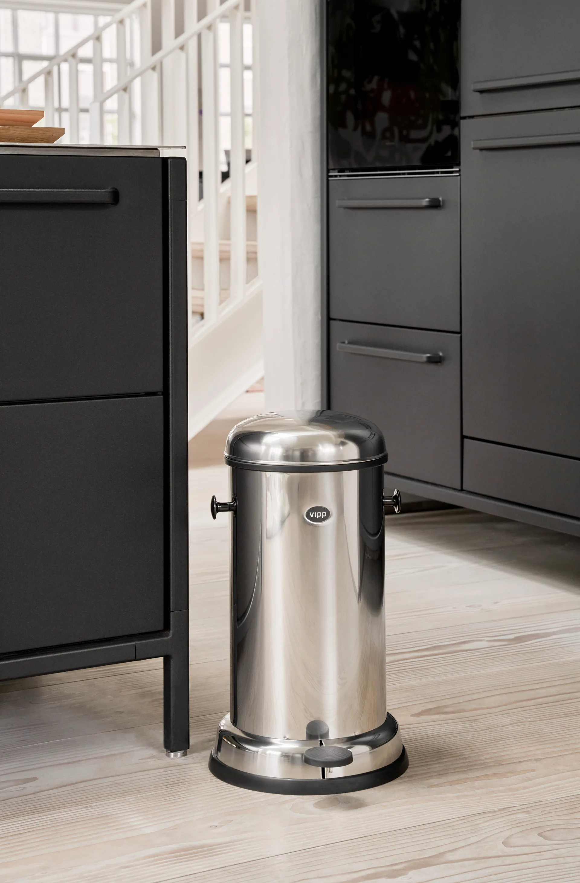 Vipp15 Treteimer 14 l, Stainless steel Vipp