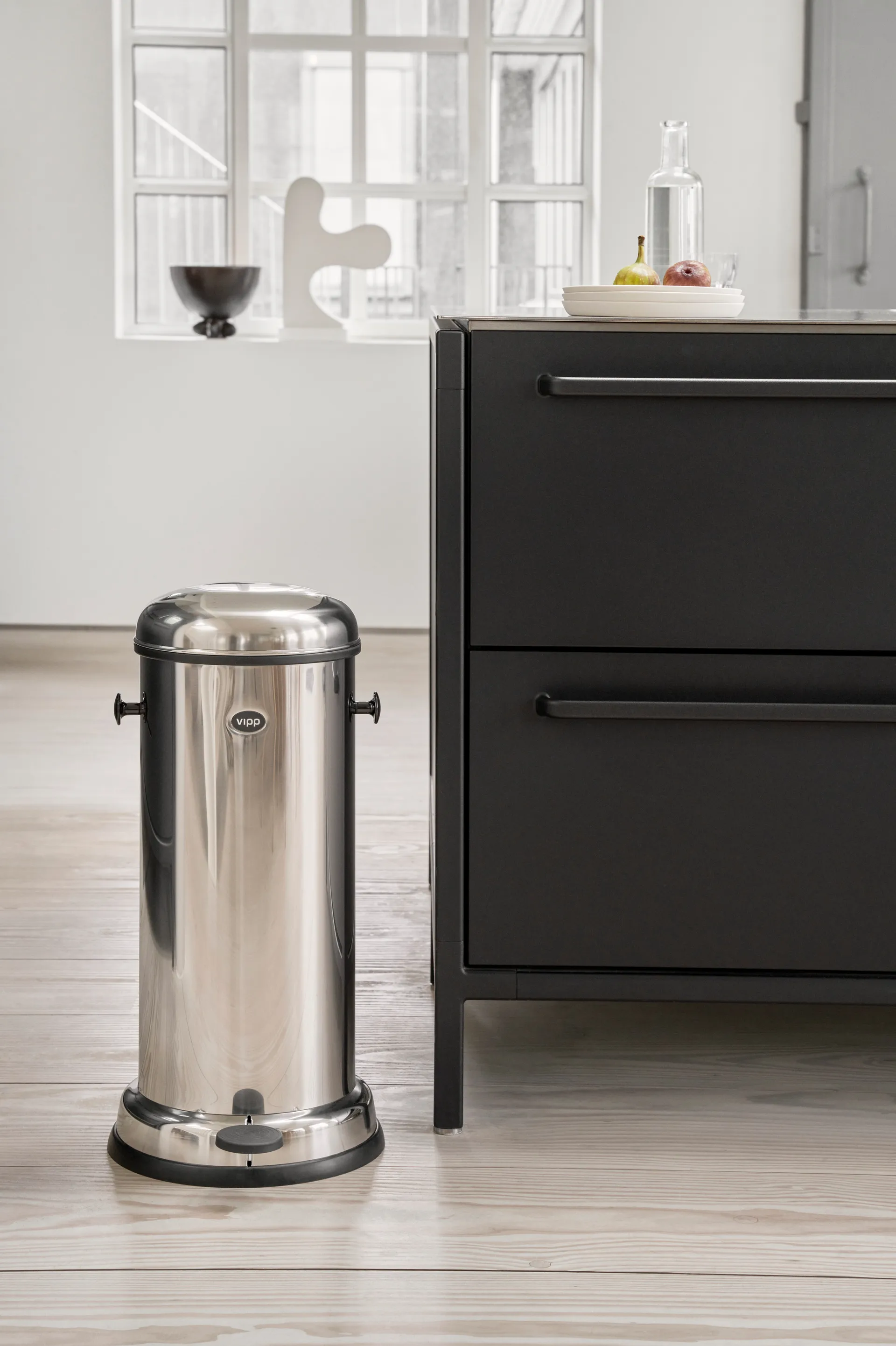 Vipp16 Treteimer 18 l, Stainless steel Vipp