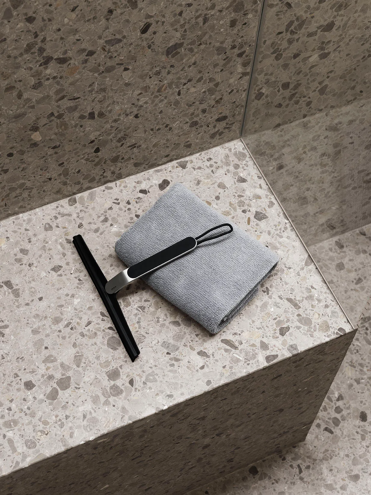 Vipp2 Duschabzieher, Stainless steel Vipp