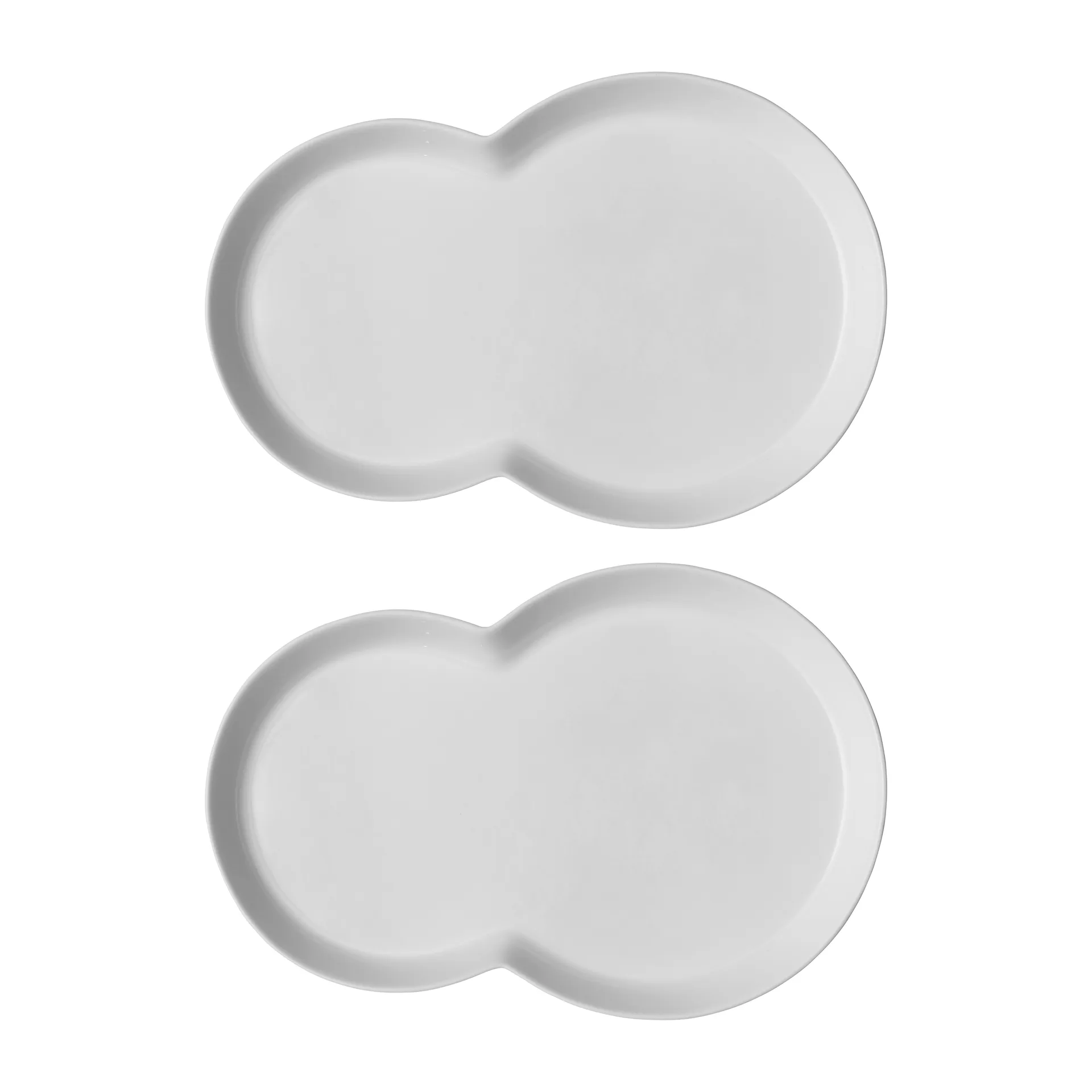 Vipp214 Brunch-Teller 16x24 cm 2er Pack, White Vipp