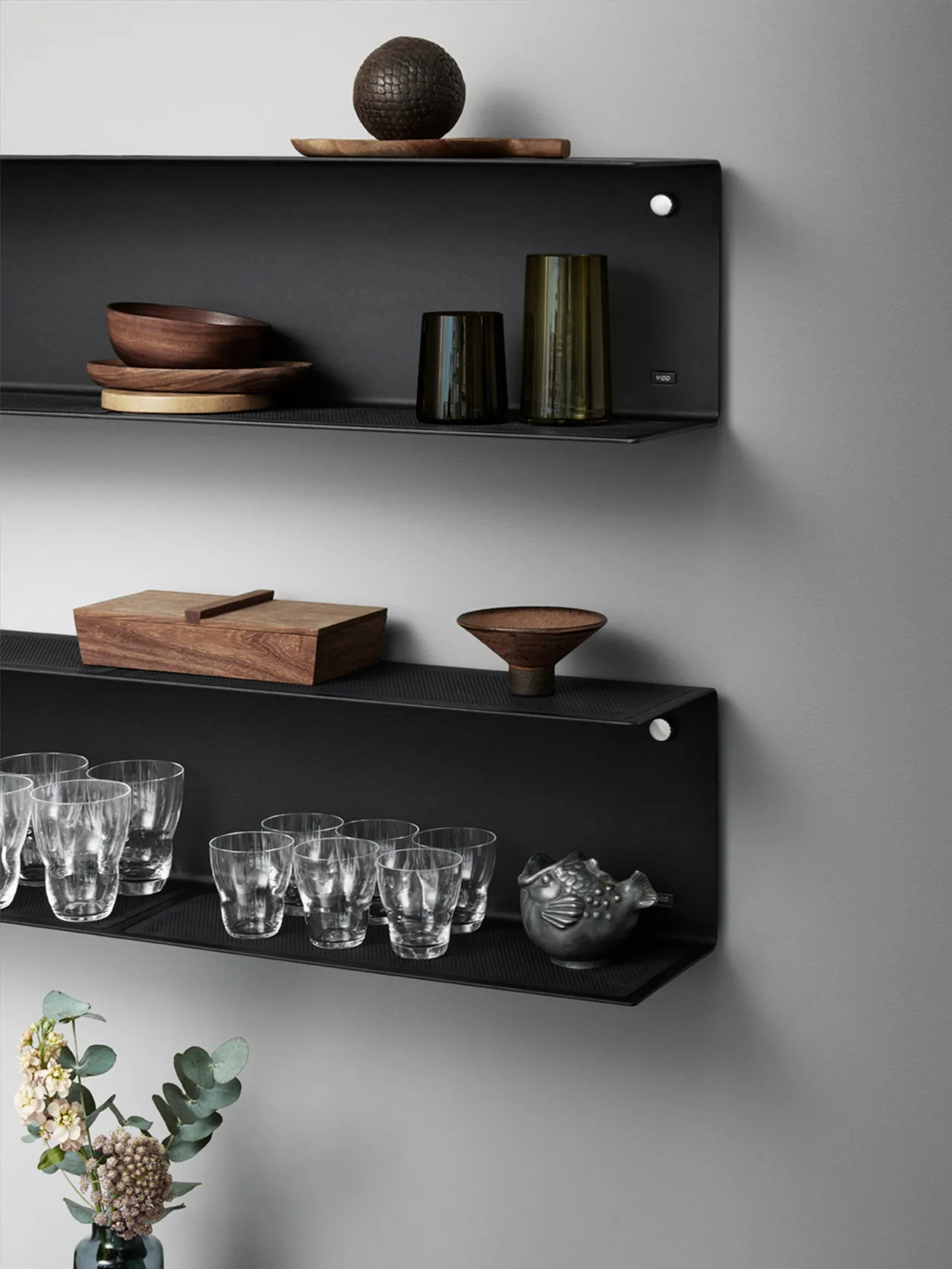 Vipp242 Trinkglas 33 cl 2er Pack, Clear Vipp