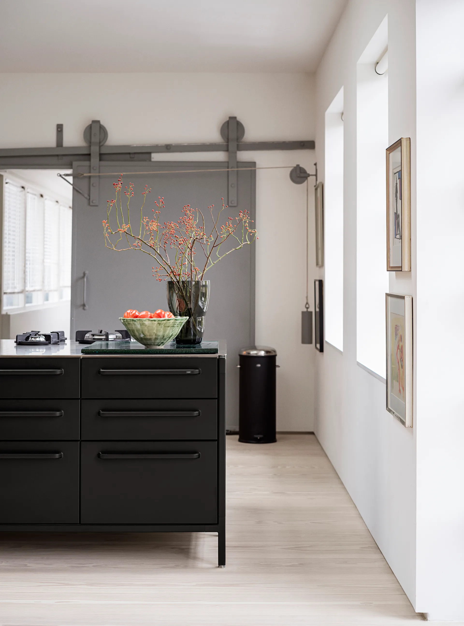 Vipp248 Vase Glas 29,8 cm, Smoked grey Vipp