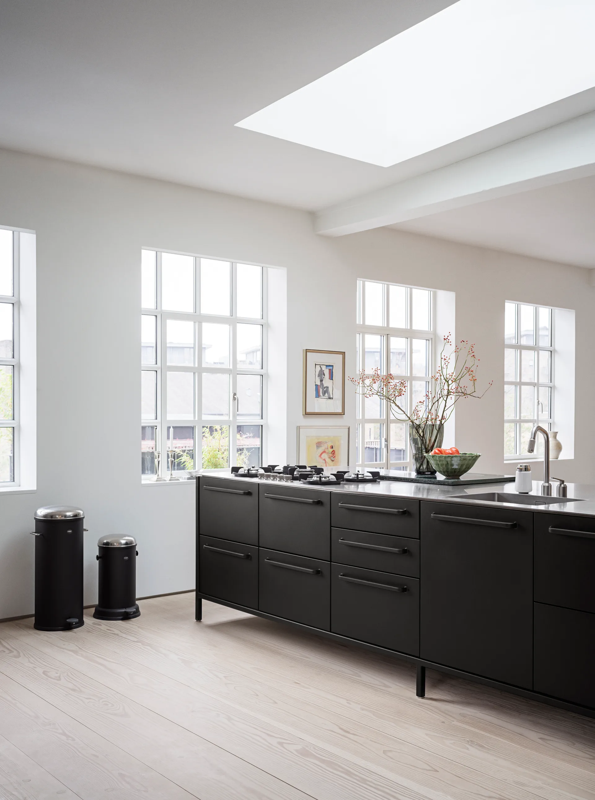 Vipp248 Vase Glas 29,8 cm, Smoked grey Vipp