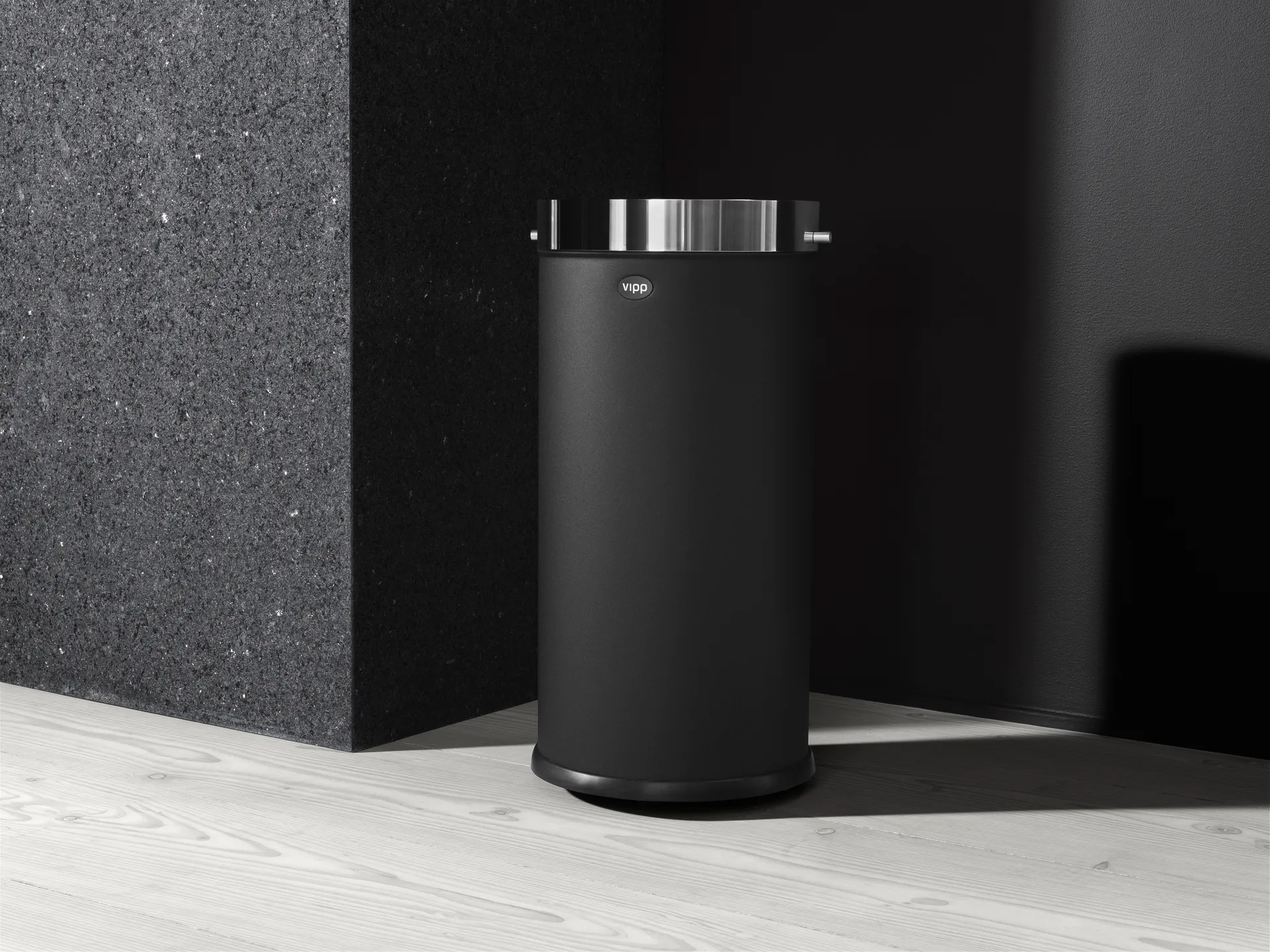 Vipp52 Papierkorb Ø30x60 cm, Black Vipp