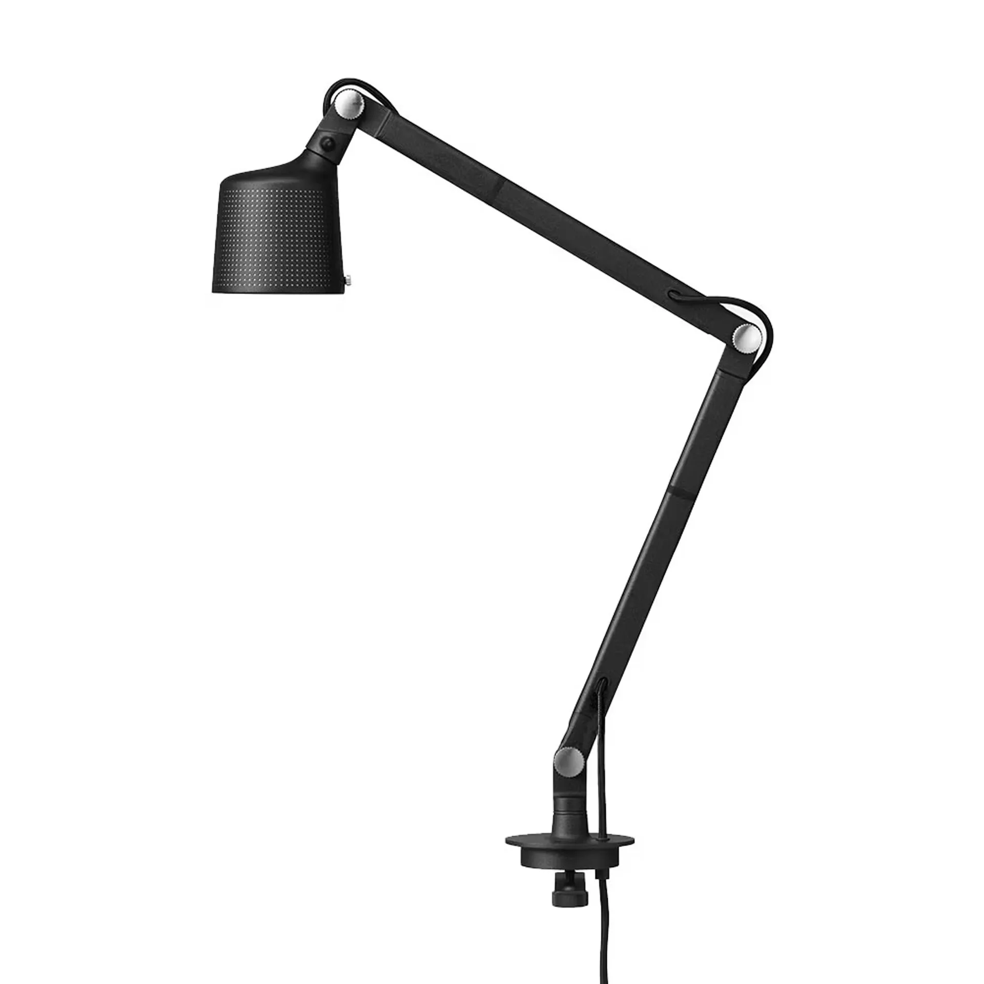 Vipp521 Schreibtischlampe mit Halterung, Black Vipp