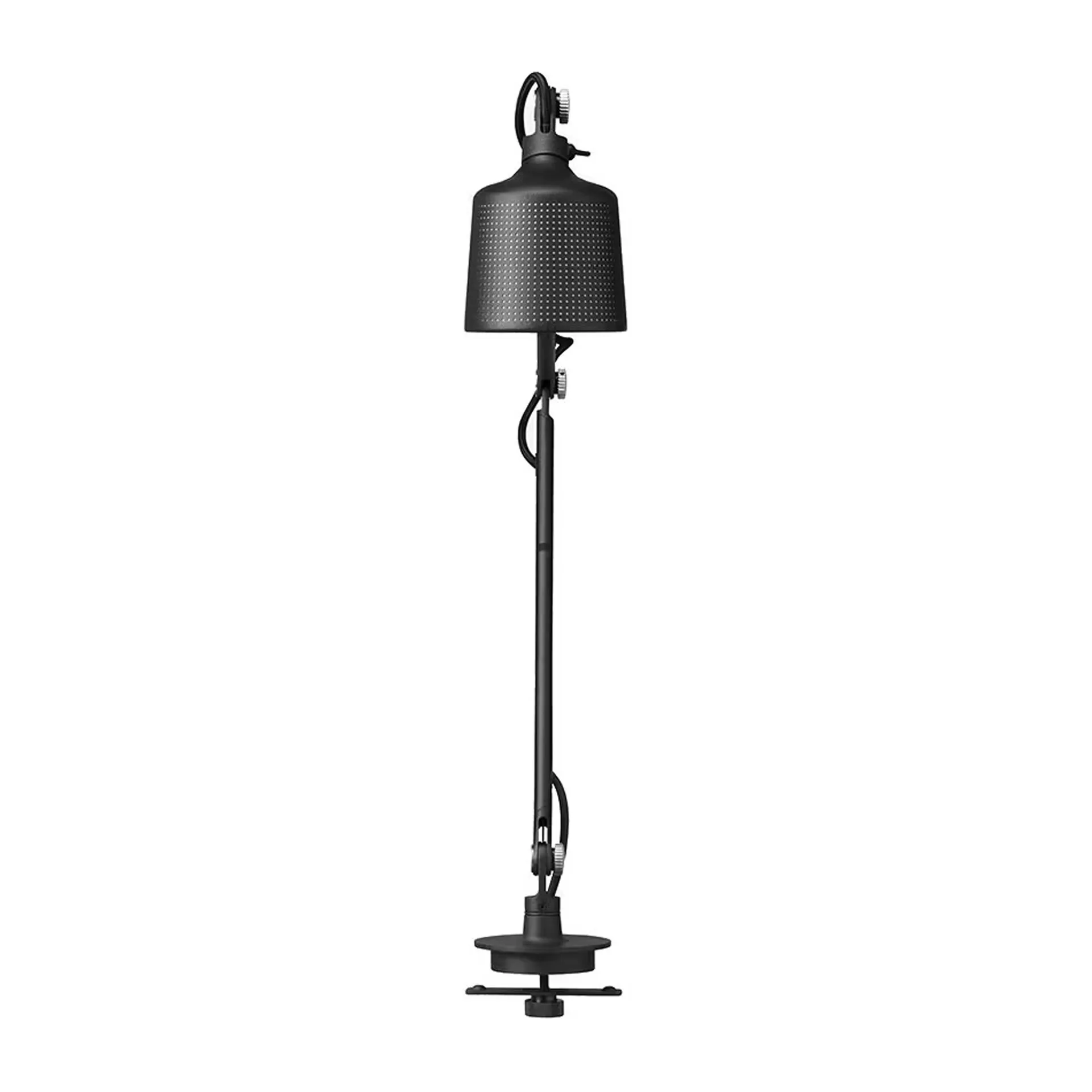 Vipp521 Schreibtischlampe mit Halterung, Black Vipp