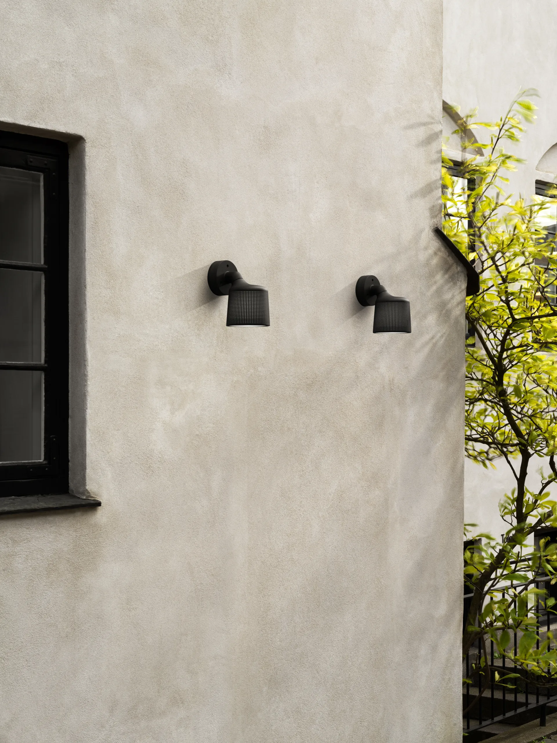 Vipp551 Outdoor-Wandleuchte Spotlight, Black Vipp