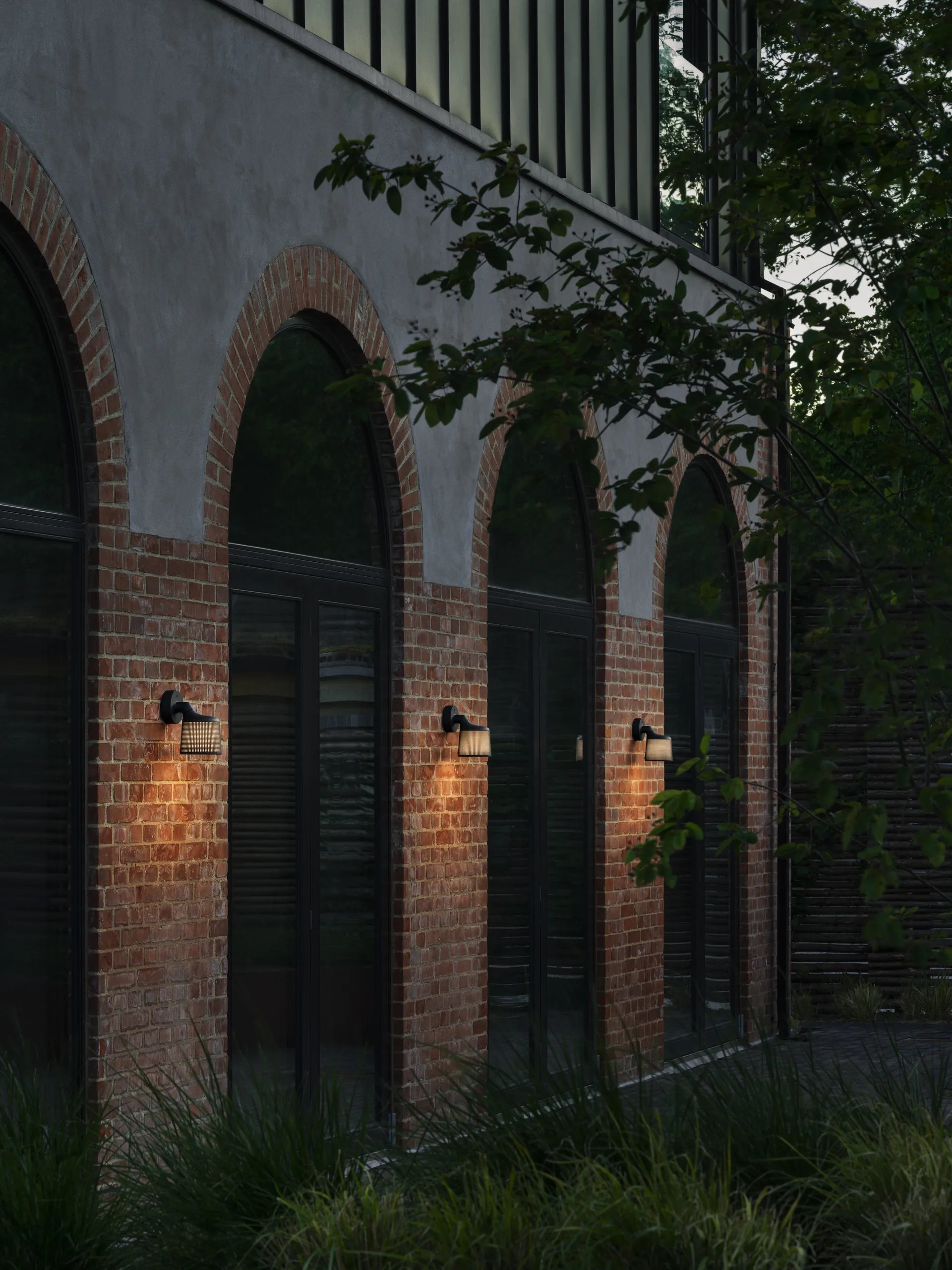 Vipp551 Outdoor-Wandleuchte Spotlight, Black Vipp