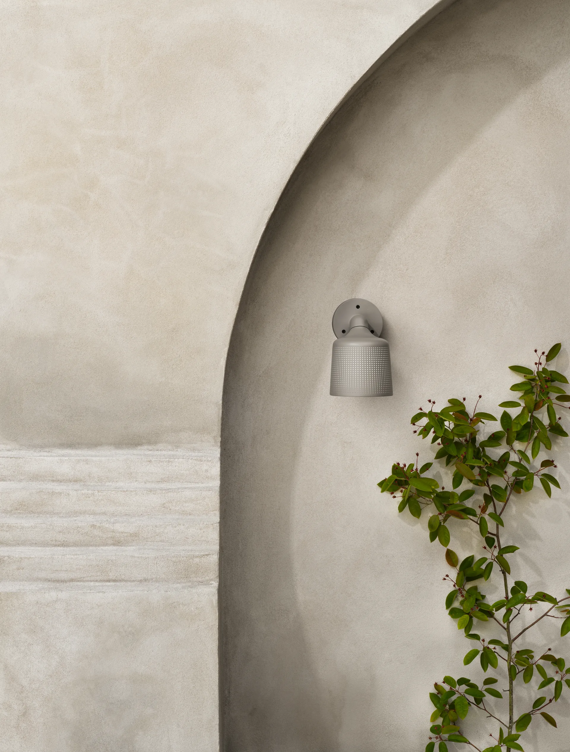 Vipp551 Outdoor-Wandleuchte Spotlight, Grey Vipp
