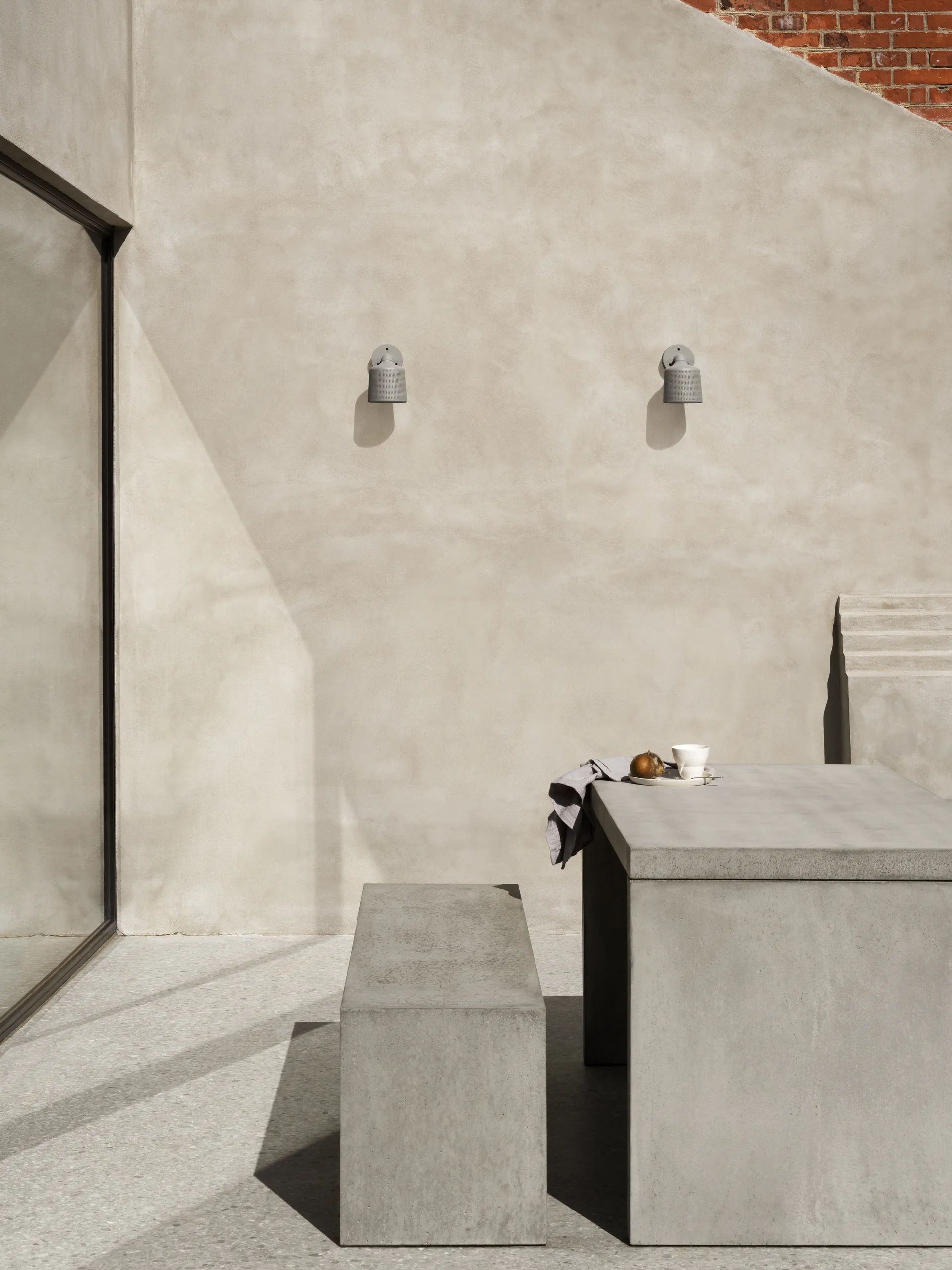 Vipp551 Outdoor-Wandleuchte Spotlight, Grey Vipp
