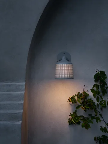 Vipp551 Outdoor-Wandleuchte Spotlight - Grey - Vipp