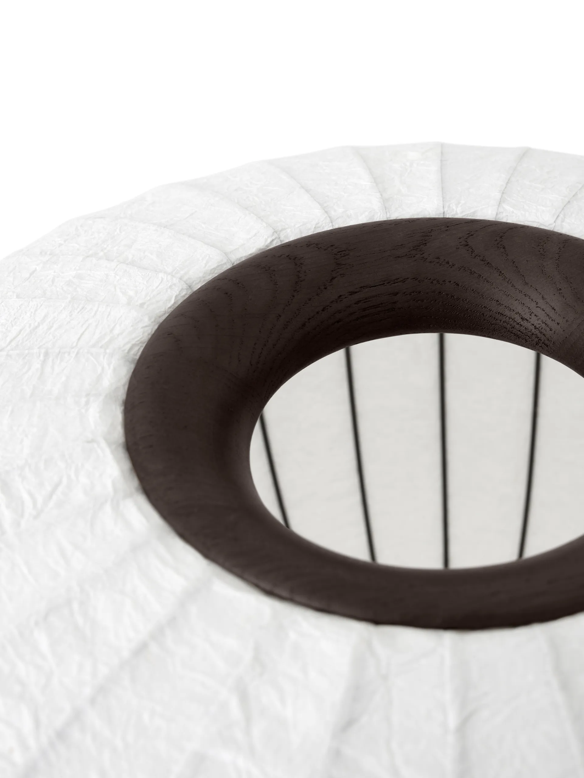 Vipp581 Paper Stehleuchte 112 cm, Dark oak-white Vipp