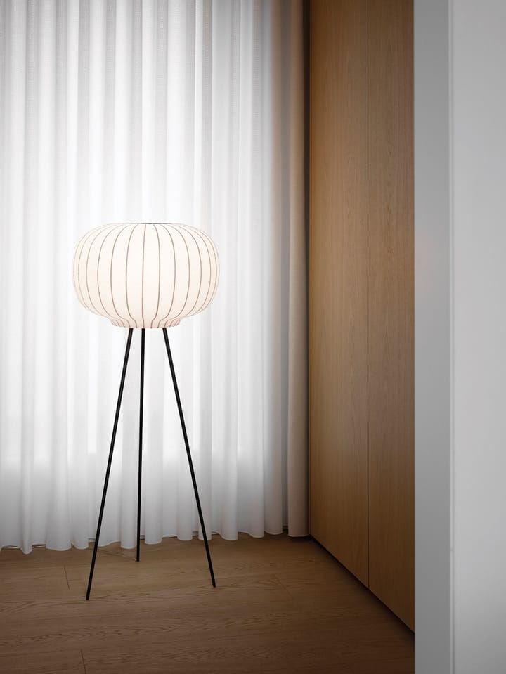 Vipp581 Paper Stehleuchte 112 cm, Dark oak-white Vipp