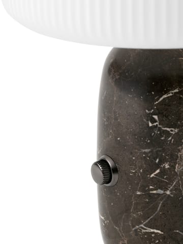 Vipp591 Sculpture Tischlampe klein 39 cm - Grey marble - Vipp