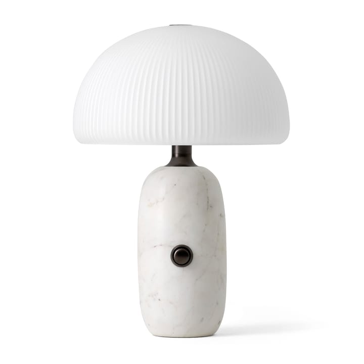 Vipp591 Sculpture Tischlampe klein 39 cm - White marble - Vipp