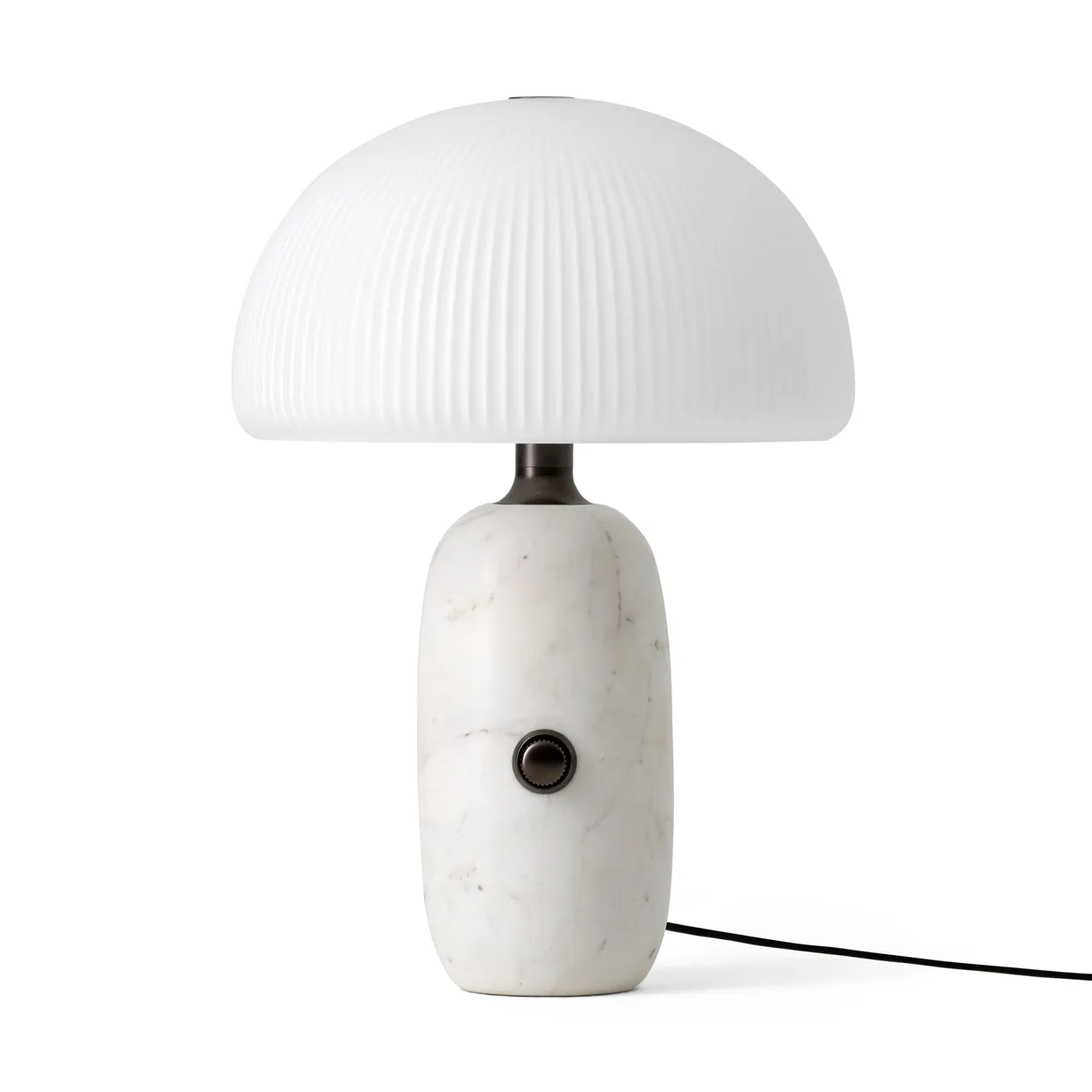 Vipp591 Sculpture Tischlampe klein 39 cm, White marble Vipp