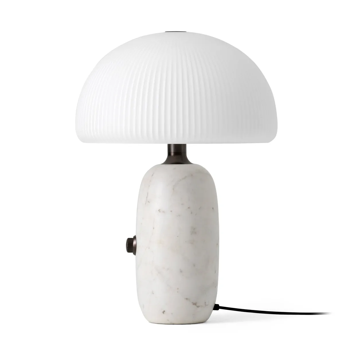Vipp591 Sculpture Tischlampe klein 39 cm, White marble Vipp