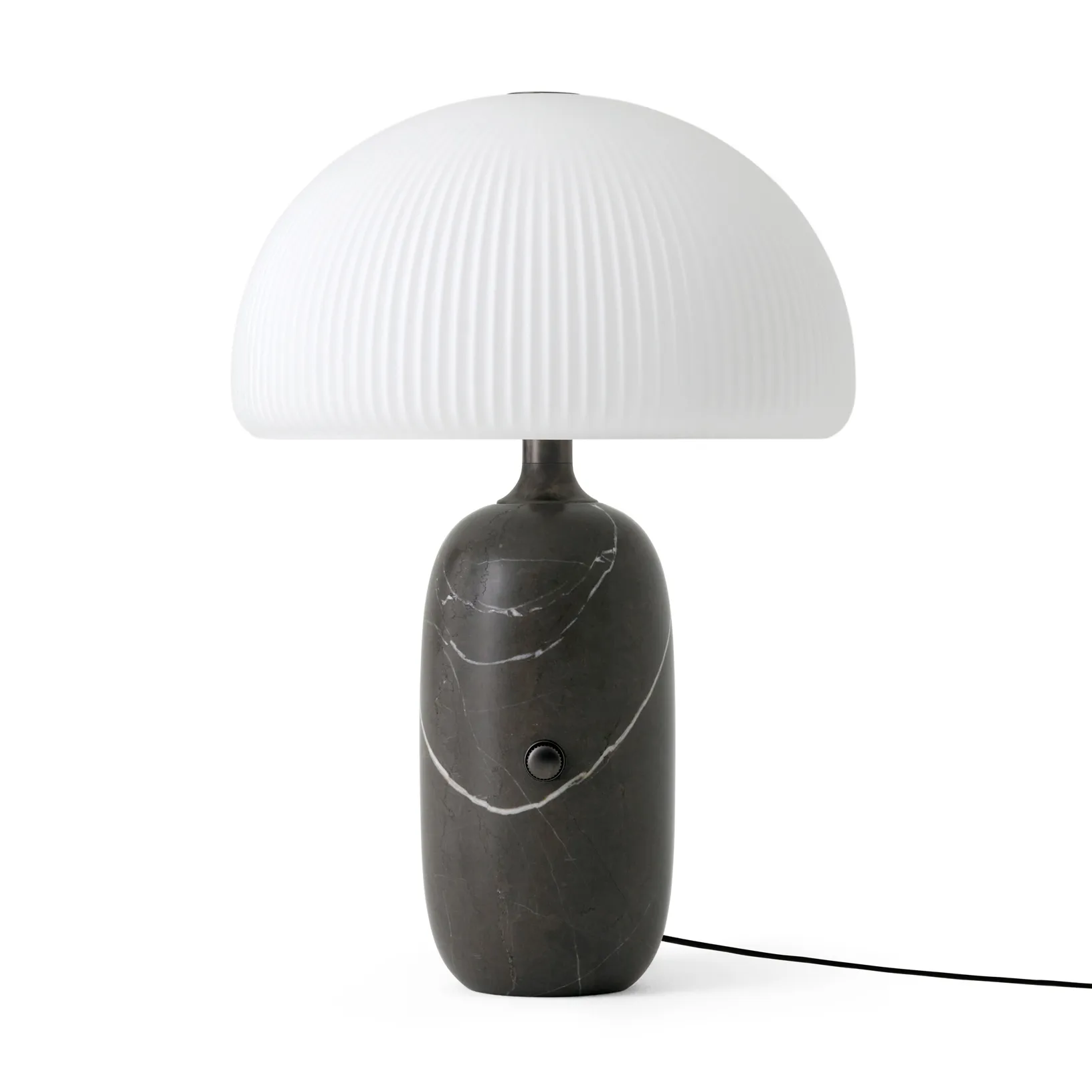 Vipp592 Sculpture Tischlampe 52 cm, Grey marble Vipp