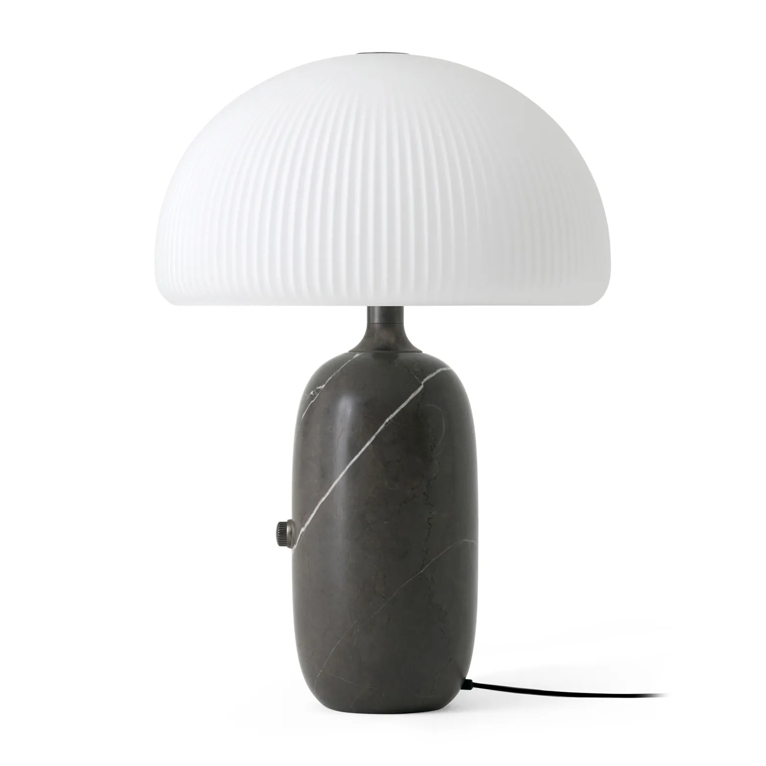 Vipp592 Sculpture Tischlampe 52 cm, Grey marble Vipp