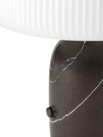 Vipp592 Sculpture Tischlampe 52 cm - Grey marble - Vipp