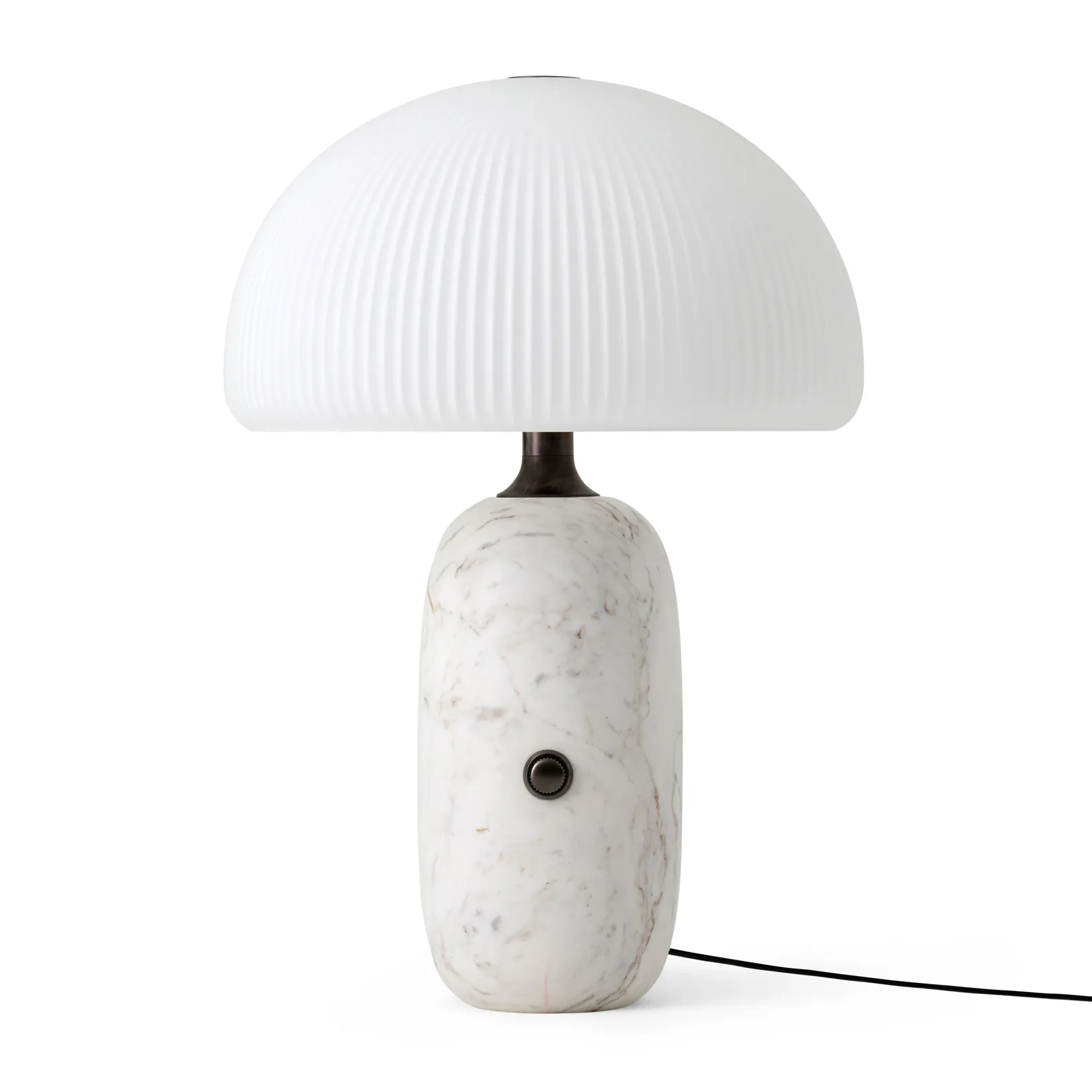 Vipp592 Sculpture Tischlampe 52 cm, White marble Vipp