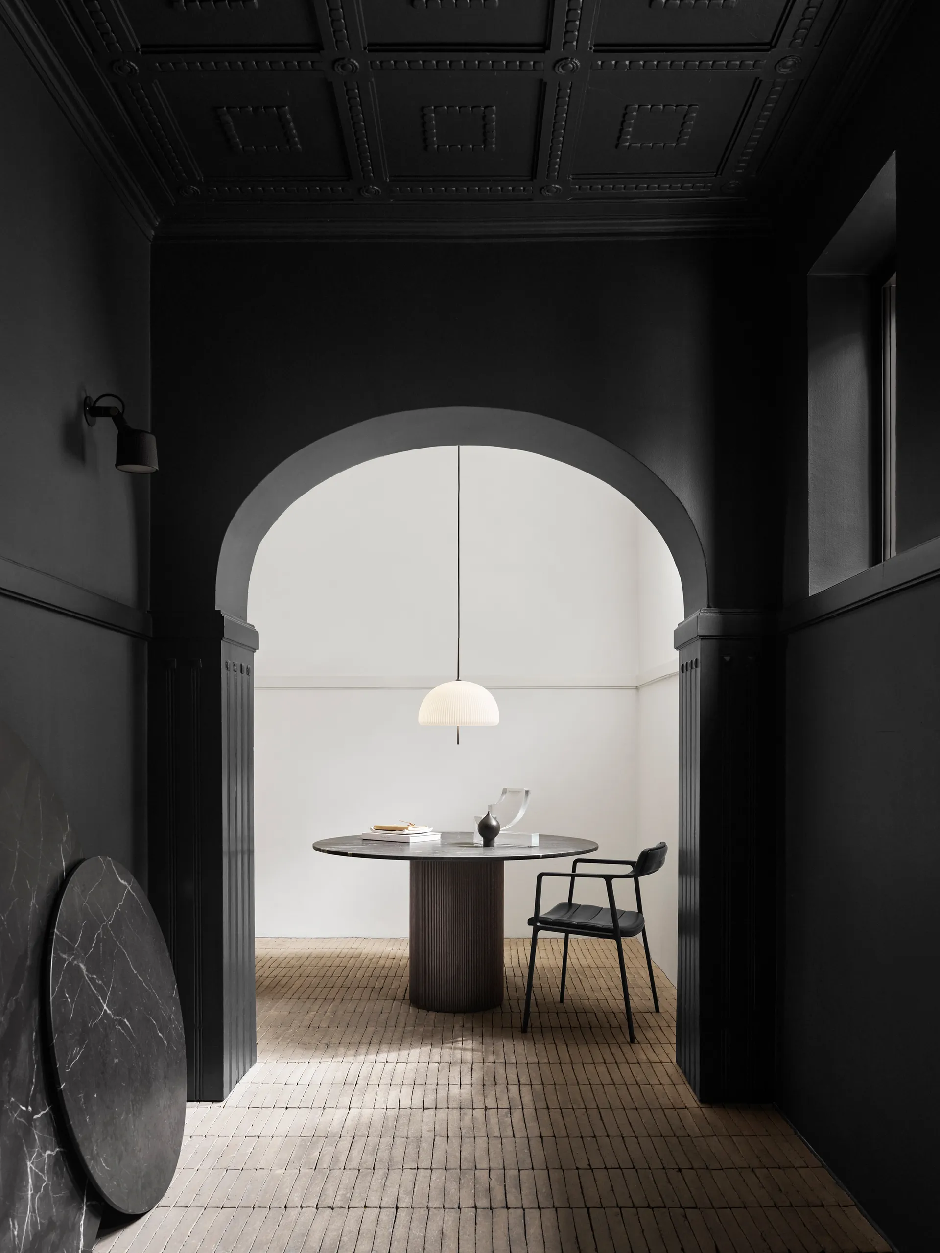 Vipp595 Sculpture Pendelleuchte, White Vipp