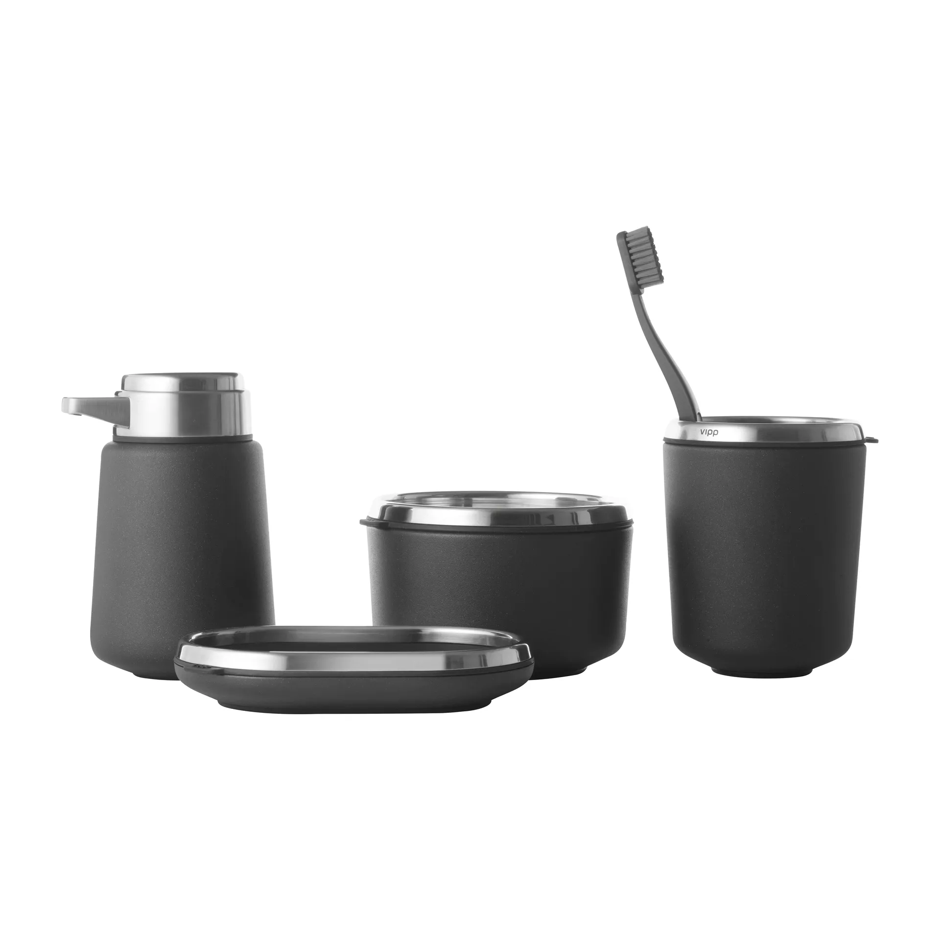 Vipp9 Seifenspender 400 ml, Black Vipp