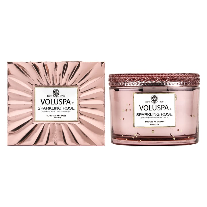 Boxed Corta Maison Duftkerze 45 Stunden, Sparkling Rose Voluspa